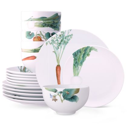 18-Piece Dinnerware Set, Service for 6