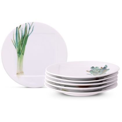Appetizer Plates, Set of 6, 6"