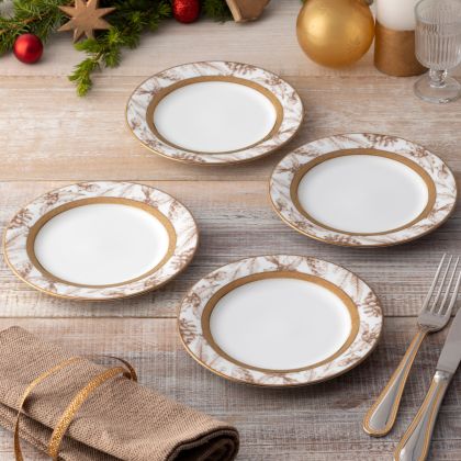 Appetizer Plate, Holiday Harvest, 6 1/4", Set of 4