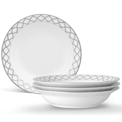Dinner Bowl, Rim, 10", 25 oz., Set of 4