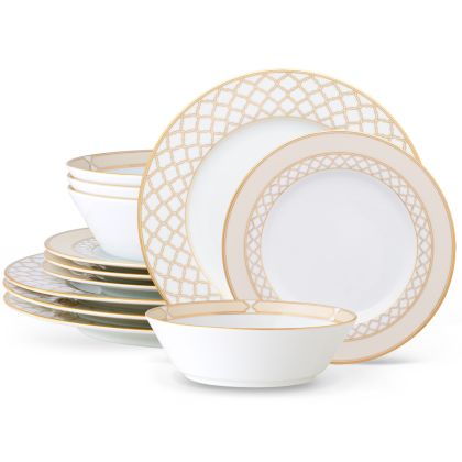 12-Piece Set, Service for 4