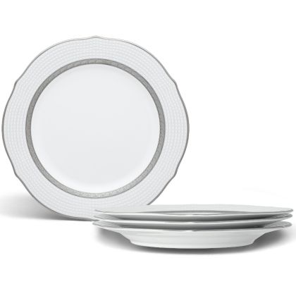 Accent Plate, Scalloped, 9", Set of 4