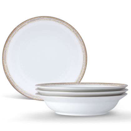 Dinner Bowl, Rim, 10", 25 oz., Set of 4