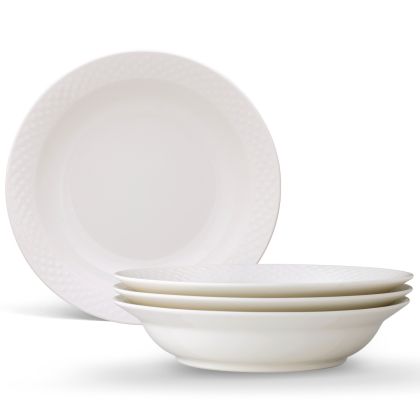 Dinner Bowl, Rim, 10", 25 oz., Set of 4