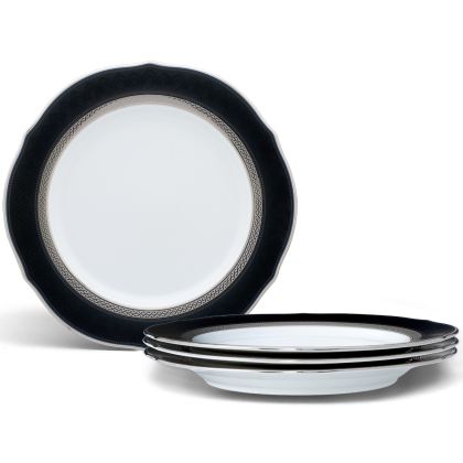 Accent/Luncheon Plate, Scalloped, 9", Set of 4