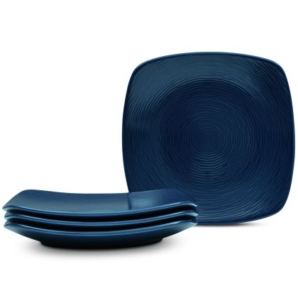 Square Appetizer Plates, Set of 4, 6 1/2"