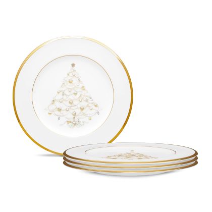 Holiday Accent Plate, Set of 4, 8 1/2"