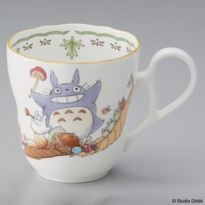 Scalloped Mug, 13 oz., Mushroom