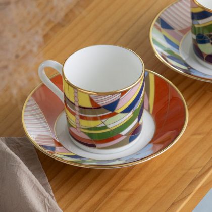 Espresso Cup and Saucer, 4 oz.