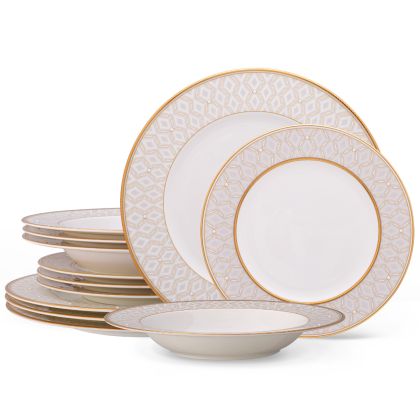 12-Piece Set, Service for 4