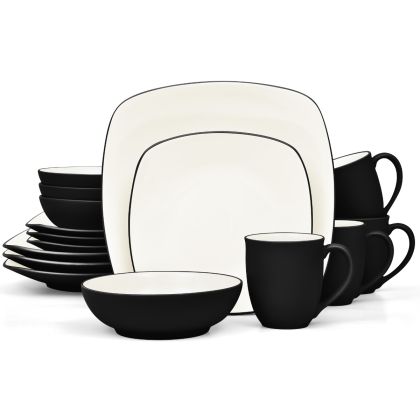 16-Piece Set - Square, Service for 4