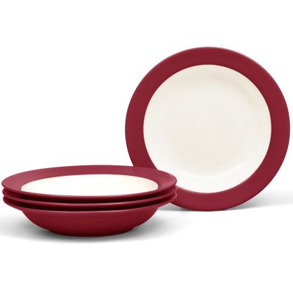 Bowls, Pasta/Rim Soup, Set of 4, 8 1/2", 20 oz.