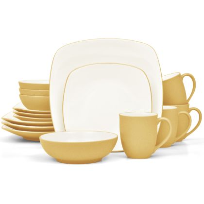 16-Piece Set - Square, Service for 4