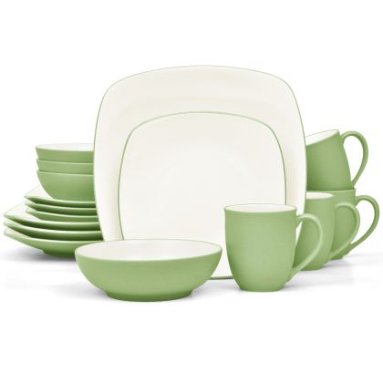 16-Piece Set - Square, Service for 4