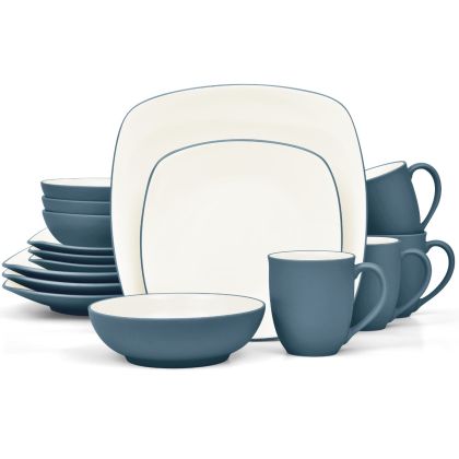 16-Piece Set - Square, Service for 4