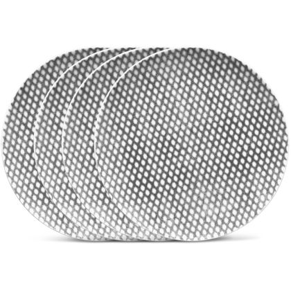 Coupe Dots Salad Plate, 9 1/2", Set of 4