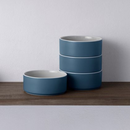 Bowl, Stax Soup/Cereal, 6", 20 oz, Set of 4