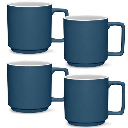 Mug, 16 oz., Stax, Set of 4