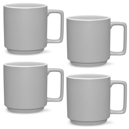 Mug, 16 oz., Stax, Set of 4