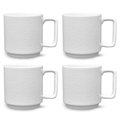Mug, 16 oz., Stax, Set of 4