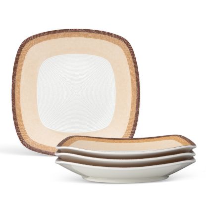 Salad/Dessert Plate, Square, 8 1/4", Set of 4