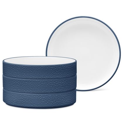 Deep Plate, 7 1/2", Stax, Set of 4