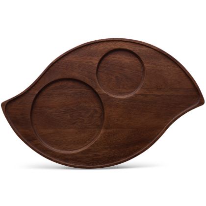 Platter, Wave, 10 3/4" x 16 3/4"
