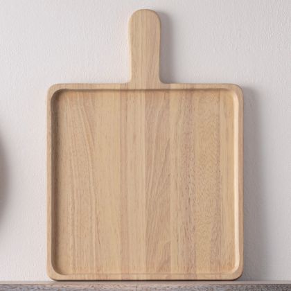 Handled Square Platter, 16 1/2" x 12"