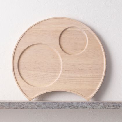Crescent Platter, 11.75" x 13"