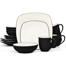 16-Piece Set - Square, Service for 4