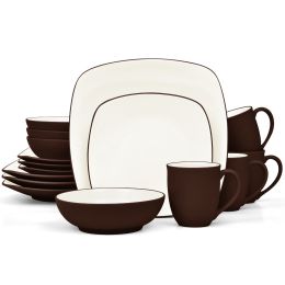 16-Piece Set - Square, Service for 4