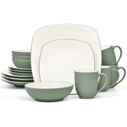 16-Piece Set - Square, Service for 4