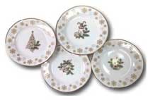 Holly Berry Gold App Plates